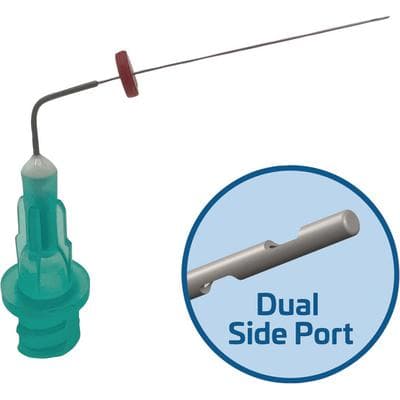 Voyager Endo Irrigating Tips, 31 Gauge, 17mm, Dual Side Port, Green, 50/Pk, #315731 thumbnail 5