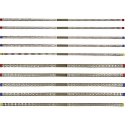Two Striper® Perforated Diamond Finishing Strips Assorted Pack of 10, 2013192 thumbnail 6