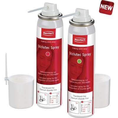 Renfert Occlutec Occlusion Spray, Green, 75 ml, 1/Pk, 19352000 thumbnail 5