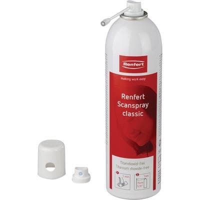 Renfert Scanspray Classic Matting Spray, 500 mL/17 oz Can, CAD/CAM Scanning Spray thumbnail 4