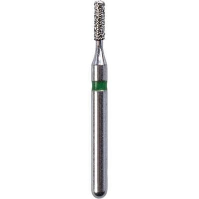 Kerr SimpliCut Single-Use Sterile Diamond Bur, Coarse, Flat End Cylinder, Friction Grip, 25/Pack, C835-010-D thumbnail 7