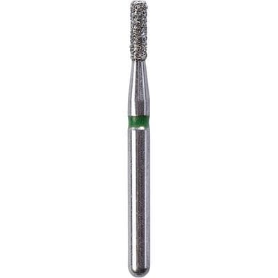Kerr SimpliCut Sterile Single-Use Diamond Bur, Flat End Cylinder, Coarse Grit, Friction Grip, 25/Pkg, C835-012-D thumbnail 7