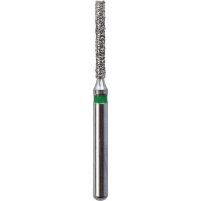 Kerr SimpliCut Sterile Single-Use Diamond Bur, Coarse Grit, Flat End Cylinder, Friction Grip, 25/Pack, C837-010-D thumbnail 7