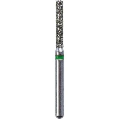 Kerr SimpliCut Sterile Single-Use Diamond Bur, Coarse Grit, Flat End Cylinder, Friction Grip, 25/Pkg, C837-014-D thumbnail 6
