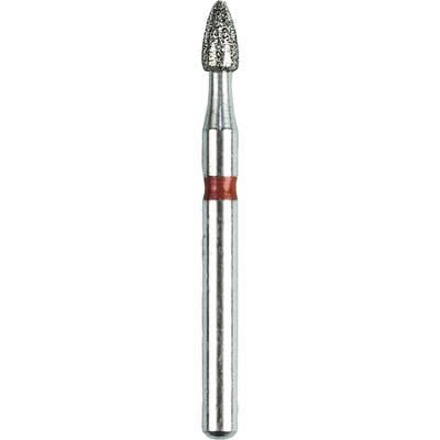 Kerr SimpliCut Single-Use Sterile Diamond Bur, Round Flat Flame, Fine Grit, Friction Grip, #F274-016-D, 25/Pack thumbnail 7
