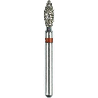 Kerr SimpliCut Single-Use Sterile Diamond Bur, Fine Grit, Football Shape, Friction Grip, 25/Pack, F368-018-D thumbnail 6