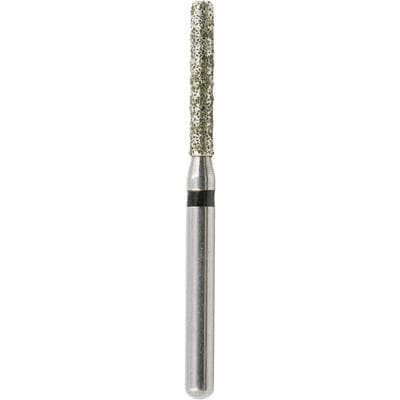 Kerr SimpliCut Single-Use Diamond Bur, Super Coarse, Cylinder with Rounded Shoulder, Friction Grip, 25/Pkg, #KS1-D thumbnail 7