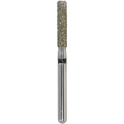 Kerr SimpliCut Single-Use Diamond Bur, Super Coarse, Cylinder with Rounded Shoulder, Friction Grip, #KS3-D, 25/Pack thumbnail 6