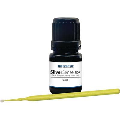 SilverSense SDF 38% Silver Diamine Fluoride Standard Kit, 1 x 5 mL Bottle with 20 Benda Micro Applicators, 310172 thumbnail 13