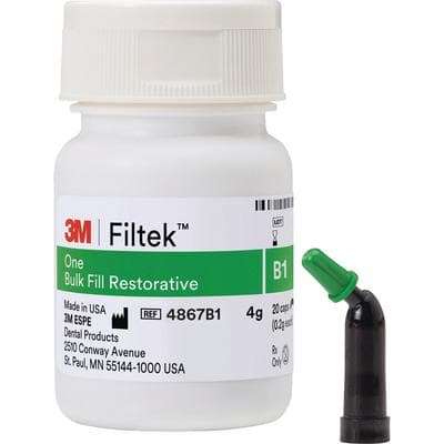 3M Filtek One Bulk Fill Restorative Capsules, Shade B1, 0.2 g, 20/Pk, 4867B1 thumbnail 22