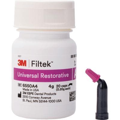 3M Filtek Universal Restorative Capsules, Shade A4, 0.2 g, 20/Box, 6550A4 thumbnail 12