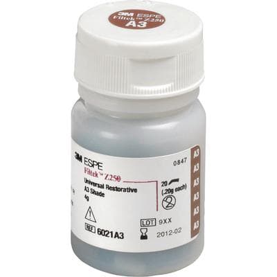 3M Filtek Z250 Universal Restorative Capsules, Shade A3, 0.2 g, 20/Box, 6021A3 thumbnail 24