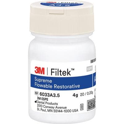 3M Filtek Supreme Ultra Flowable Restorative, Cavifil Refill, 0.2 g, Shade A3.5, 20/Pk, 6033A3.5 thumbnail 14