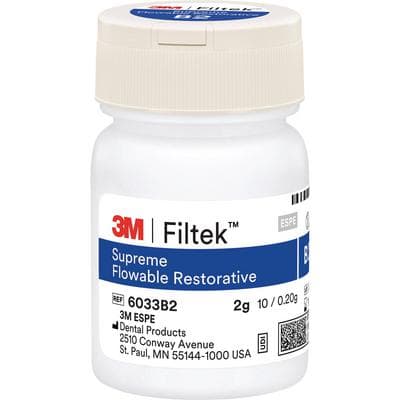 Filtek Supreme Ultra Flowable Restorative, Cavifil Refill, 0.2 g, Shade B2, 20/Pk, 6033B2 thumbnail 14