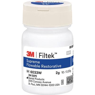 3M Filtek Supreme Ultra Flowable Restorative, Cavifil Refill, 0.2 g, Shade White, 20/Pk, 6033W thumbnail 14