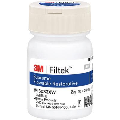 Filtek Supreme Ultra Flowable Restorative, X-White, 0.2 g Capsules, 20/Pk, 6033XW thumbnail 14