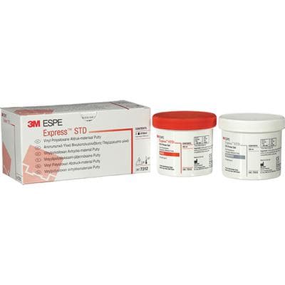 3M Express STD VPS Impression Material Putty Kit, Firm Set, 610 mL (2 x 305 mL Jars), 7312 thumbnail 15