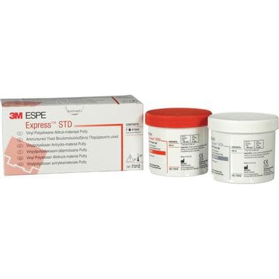 3M Express STD VPS Impression Material Putty Kit, Firm Set, 610 mL (2 x 305 mL Jars), 7312 thumbnail 17