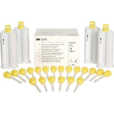 3M Imprint II Garant Quick Step Regular Body VPS Impression Material Refill, 4 x 50 mL Cartridges with 20 Mixing Tips, Purple, 9579 thumbnail 11