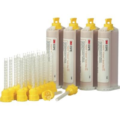 3M Imprint II Garant Quick Step Light Body VPS Impression Material Refill, Orange, 4 x 50 mL Cartridges with 20 Mixing Tips, 9578 thumbnail 9