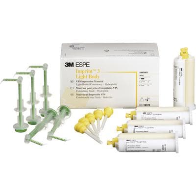 3M™ Imprint™ 3 Light Body VPS Impression Material Refill, 4 x 50 mL Garant Cartridges, Yellow, 10778 thumbnail 15
