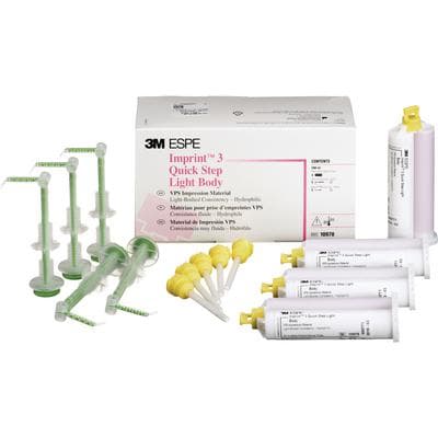 3M Imprint 3 Quick Step Light Body VPS Impression Material Refill, 4 x 50 ml Cartridges, Pink, 10978 thumbnail 16