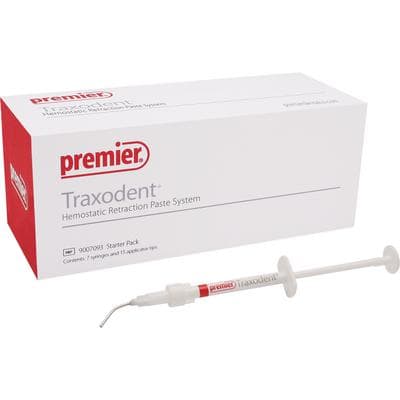 Traxodent Hemostatic Retraction Paste System, Starter Pack, 7 x 0.7g Syringes with 15 Bendable Tips, 9007093 thumbnail 18