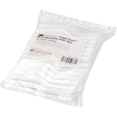 Practicon Angle-Ease Adjustable HVE Tips, White, 12 Locking Positions, 50/Bag, 7042610 thumbnail 13