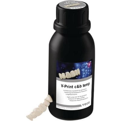 V-Print® C&B Temp 3D Printing Resin, Shade A3.5, 500 g Bottle thumbnail 3