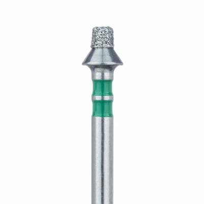 Meisinger 828TG-017 FG Coarse Occlusal Reduction Diamond Bur, Tapered, Green, 1.5mm Depth, 5/Pack thumbnail 7