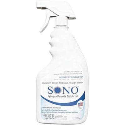 Sono® Hydrogen Peroxide Disinfecting Spray, 32 oz Spray Bottle - Sono® Hydrogen Peroxide Disinfecting Spray, 32 oz Spray Bottle - Sono® Hydrogen Peroxide Disinfecting Spray, 32 oz Spray Bottle - Image 1