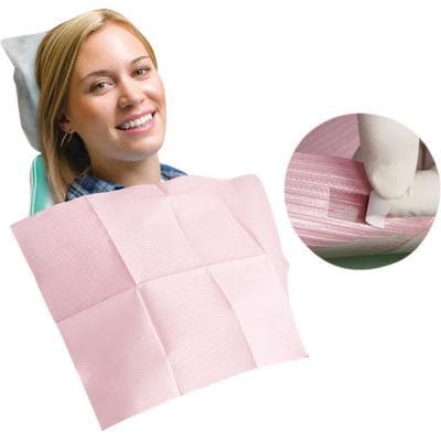 Crosstex Sani-Tab Chain-Free Patient Towel, 2-Ply Tissue/1-Ply Poly, 13" x 19", Lavender, 400/Case, WEXLVT thumbnail 12