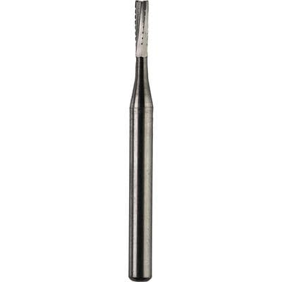 Kerr Operative Carbide Bur, Friction Grip, #556, Straight Flat End Crosscut, 6 Flute, 0.9 mm Diameter, 3.2 mm Length, 10/Pk, FG556-KC0 thumbnail 6