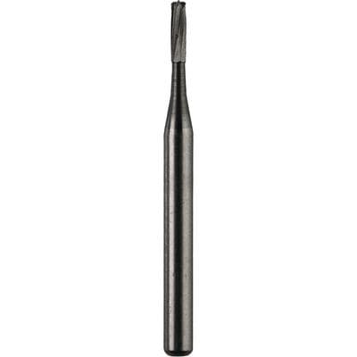 KaVo Kerr Operative Carbide Bur, Friction Grip, Amalgam Preparation, #245, 0.9 mm Diameter, 2.7 mm Length, 6 Flute, 10/Pk, FG245-KC0 thumbnail 7
