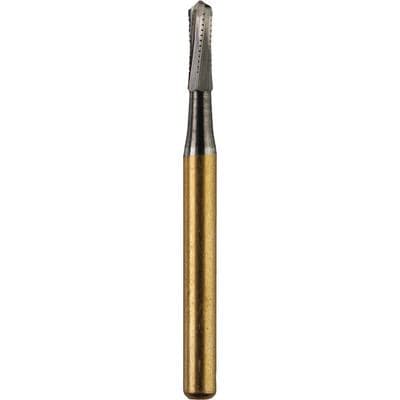 Kerr (KaVo Kerr) FG 1958 Carbide Bur, Fine Cross-Cut, Straight Round End, Friction Grip, 1.2 mm Diameter, 3.7 mm Length, 10/Pk, FG1958-KC0 thumbnail 5