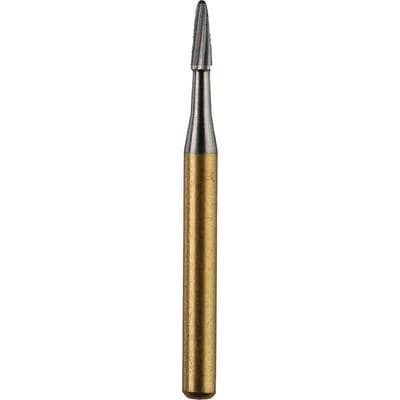 Kerr Trimming & Finishing Carbide Bur FG 7802, Bullet, 12 Flute, 1 mm Diameter, 2.8 mm Length, 10/Pk, FG7802-KC0 thumbnail 6