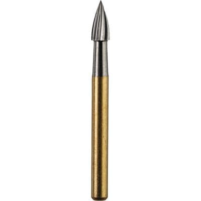 KavoKerr FG7106 Carbide Bur, Flame Shape, Friction Grip, 12 Flute, 1.8mm Diameter, 3.4mm Length, 10/Pkg, FG7106-KC0 thumbnail 7