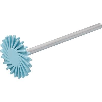 OptraGloss Extra Oral Spiral Wheel High-Gloss Polisher (HP), Light Blue, Refill Pack of 5, 761317 thumbnail 7