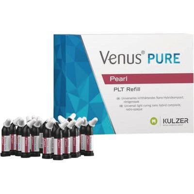 Kulzer Venus Pearl Pure Universal Nano-Hybrid Composite, PLT Refill, Medium Shade, 0.2 g, 20/Pkg, 66096877 thumbnail 8