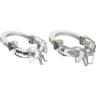 iMatrix Clear Sectional Matrix Ring Refill, Clear Yellow Narrow NiTi Rings, 2/Pk, 411205 thumbnail 12