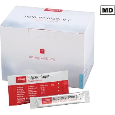 Renfert help:ex Plaque P Remover and Neutralizer Kit, 20 Cleaning + 20 Neutralizer Pouches, 67000000 thumbnail 3