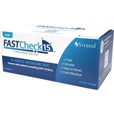 Sterisil FastCheck15 In-Office Dental Unit Waterline Test Strips, 15-Minute Results, 6/Box, FC15-6 thumbnail 23