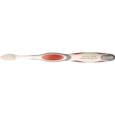 GUM Summit+ Compact Sensitive Toothbrush, Extra Soft, Imprintable, 12/Pk thumbnail 3