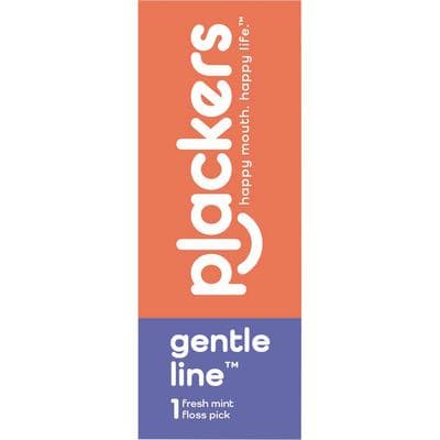 Plackers Gentle Line Dental Floss Picks, Fresh Mint, 1000/Pkg thumbnail 3