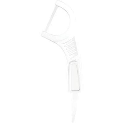 Plackers® Gentle Line™ Dental Floss Picks, Fresh Mint, White, With Pick, 864 Packs of 3 Picks thumbnail 2