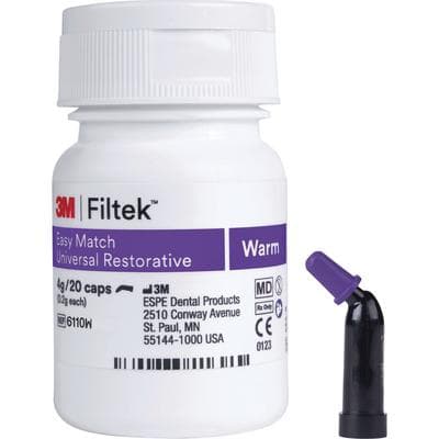 3M Filtek Easy Match Universal Restorative Capsules, Warm Shade, 0.2g, 20/Pk, 6110W thumbnail 12
