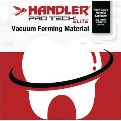 Protech Elite Night Guard Vacuum Forming Material, Soft, 3mm (.120"), 5x5" Sheets, 10/Pkg thumbnail 2