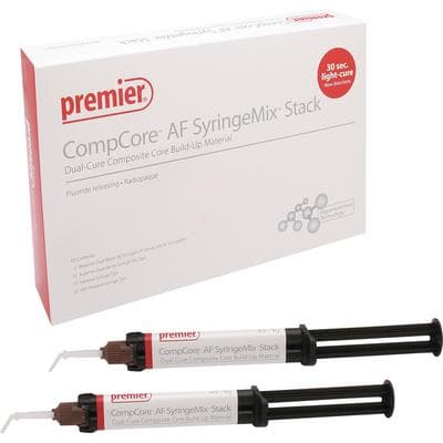 CompCore AF SyringeMix STACK Core Build-Up Material, Dual-Cure, Intro Kit, 9 g, A3, 2/Pk, 3001513 thumbnail 23