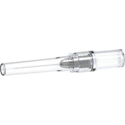 transcodent Flexible Steel Irrigation Needle, 27 Gauge, 1" (0.4mm), Luer Lock, Double-Sided Vent, Gray, 40/Box, Ref 162068 thumbnail 5