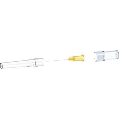 transcodent Flexible Steel Irrigation Needles, 30 Gauge, 0.3 x 25 mm, Yellow, Luer Lock, 40/Box, 162069 thumbnail 5